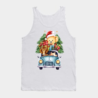 Christmas Animal Safari #1 Tank Top